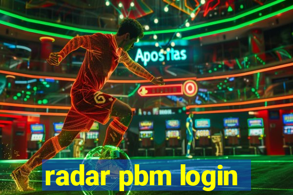 radar pbm login